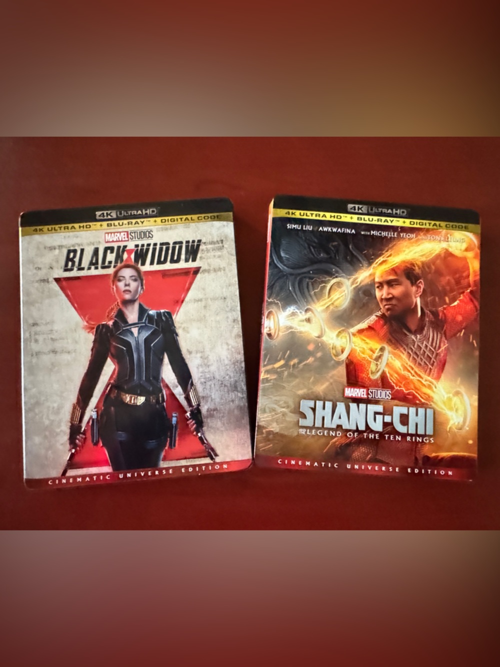Marvel 4K Ultra HD Bundle: Black Widow & Shang-Chi